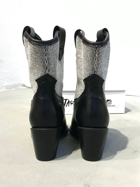 JAZZ  SİYAH TAŞLI BOOTIE